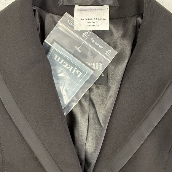 NEW Pikeur Radina Show Dressage Jacket Size 12 Equestrian Black Rhinestone NWOT - Picture 7 of 13